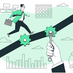 Business Support Konzept